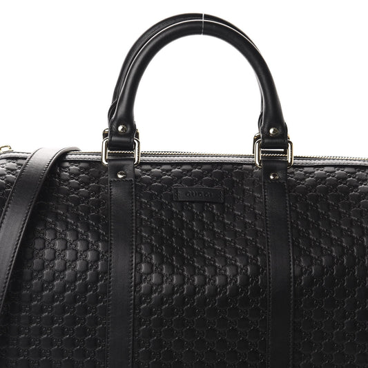 GUCCI MICROGUCCISSIMA LEATHER MEDIUM JOY BOSTON BAG