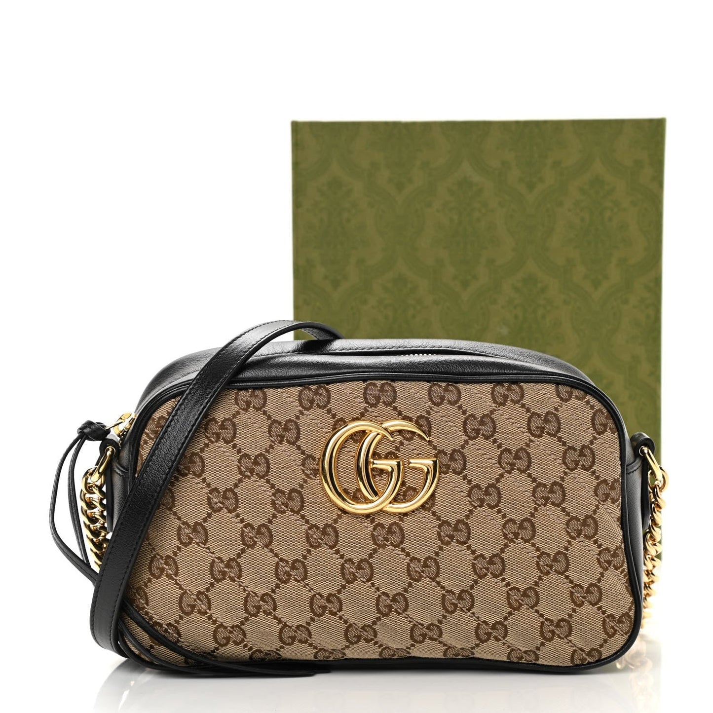 GCI - GG MONOGRAM MATELASSE  MARMONT SMALL CHAIN BAG