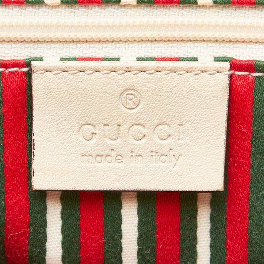 GUCCI MONOGRAM BRITT JACQUARD MEDIUM TOTE BAG