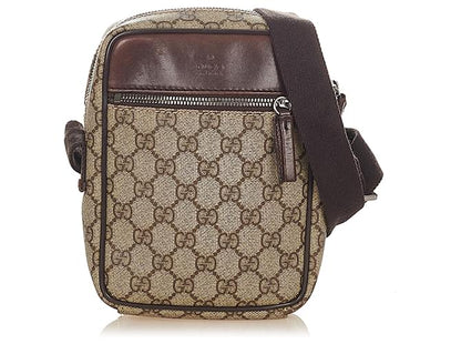 GUCCI GG SUPREME SMALL MESSENGER BAG