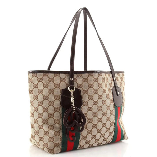 GCI - GG MONOGRAM WEB JOLIE TOTE BAG