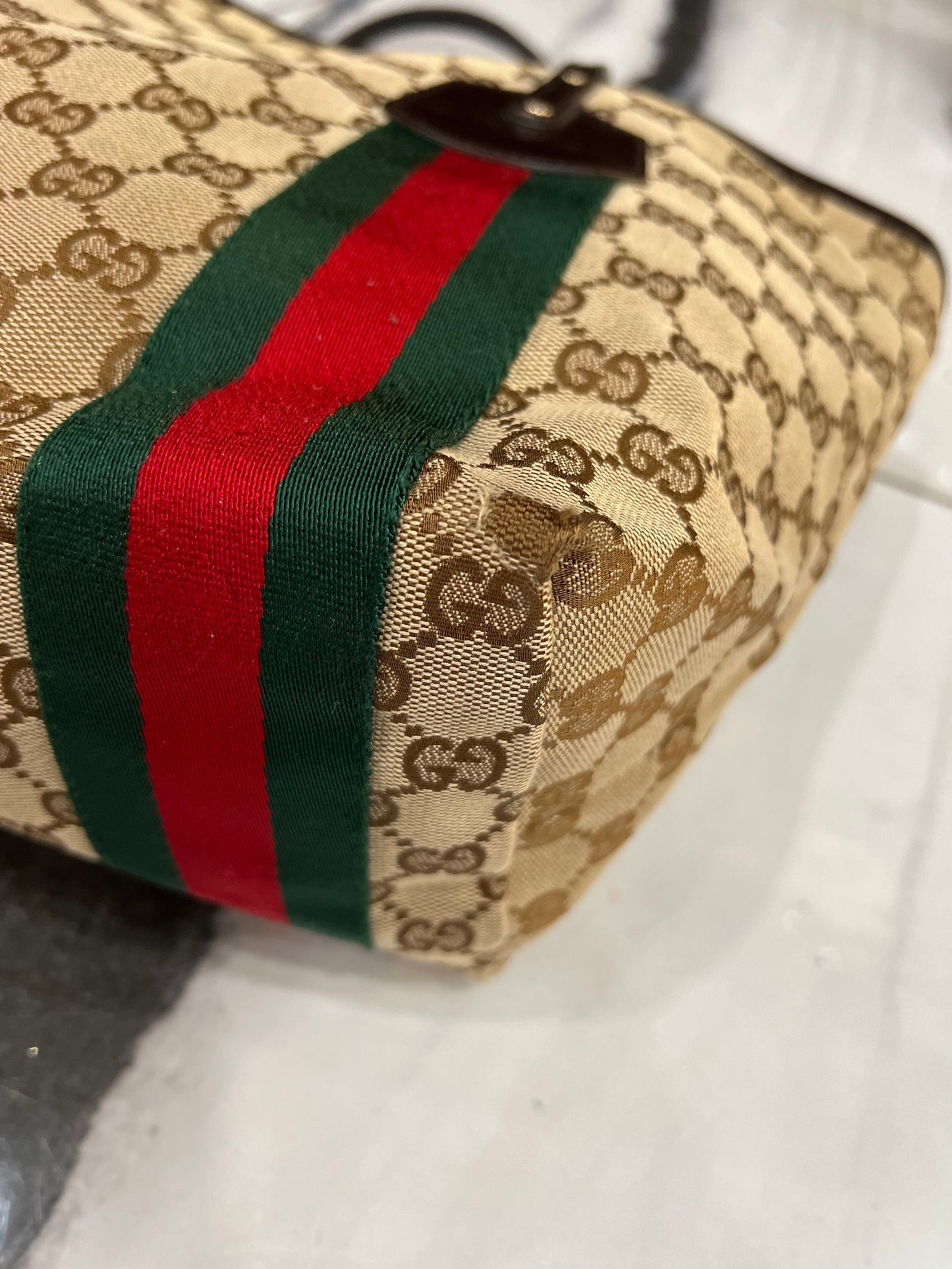 GCI - GG MONOGRAM WEB JOLIE TOTE BAG