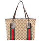 GUCCI GG MONOGRAM WEB SMALL JOLIE TOTE BAG