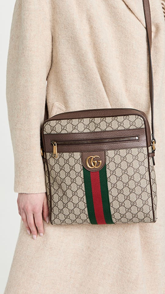 GCI - GG OPHIDIA SMALL MESSENGER BAG