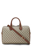 GUCCI GG SUPREME CANVAS BOSTON HANDBAG