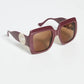 GUCCI GG OVERSIZED SQUARE SUNGLASSES