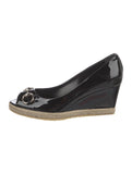 GUCCI HORSEBIT ACCENT WEDGE HEEL ESPADRILLES