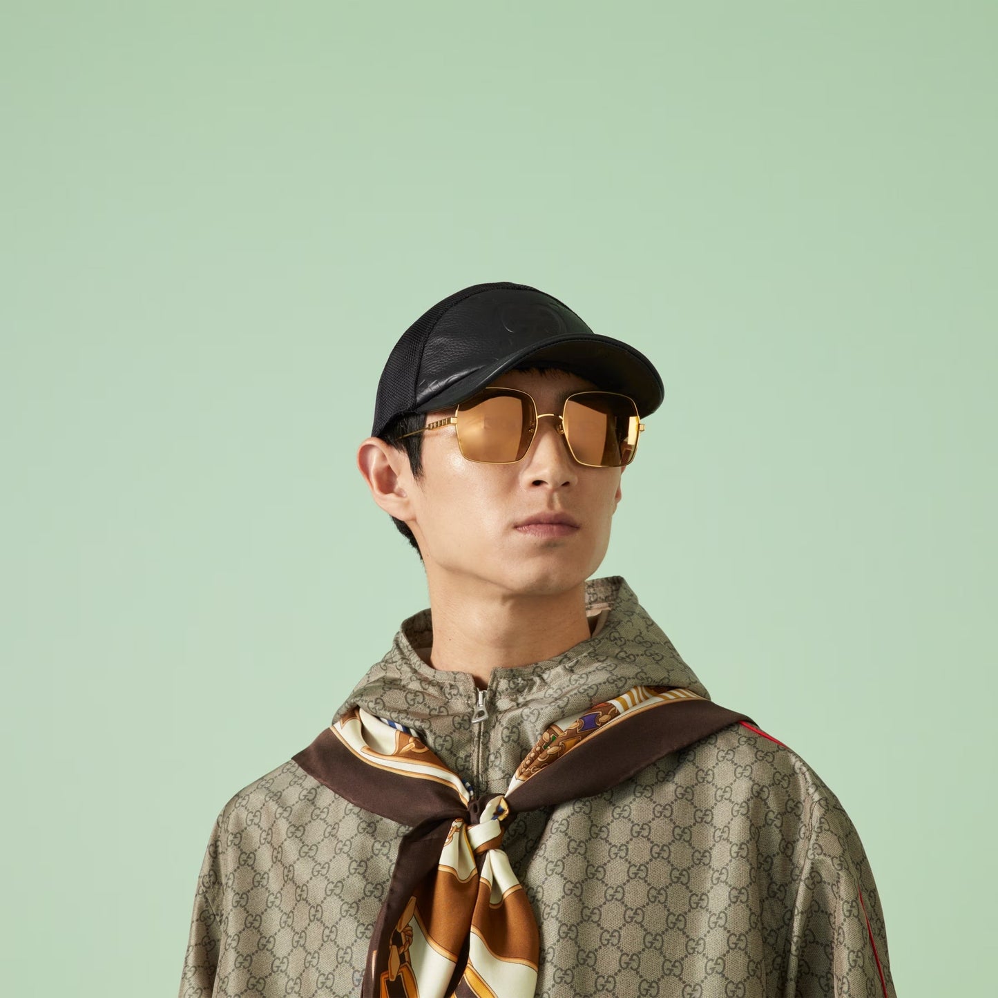 GUCCI SQUARE FRAME SUNGLASSES