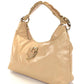 GUCCI SABRINA RUFFLE LEATHER HOBO BAG