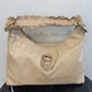 GUCCI SABRINA RUFFLE LEATHER HOBO BAG