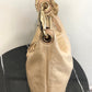 GCI SABRINA RUFFLE LEATHER HOBO BAG
