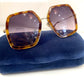 GUCCI OVERSIZED SUNGLASSES