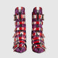 GUCCI SUSAN FLORAL JACQUARD BUCKLE BOOTS
