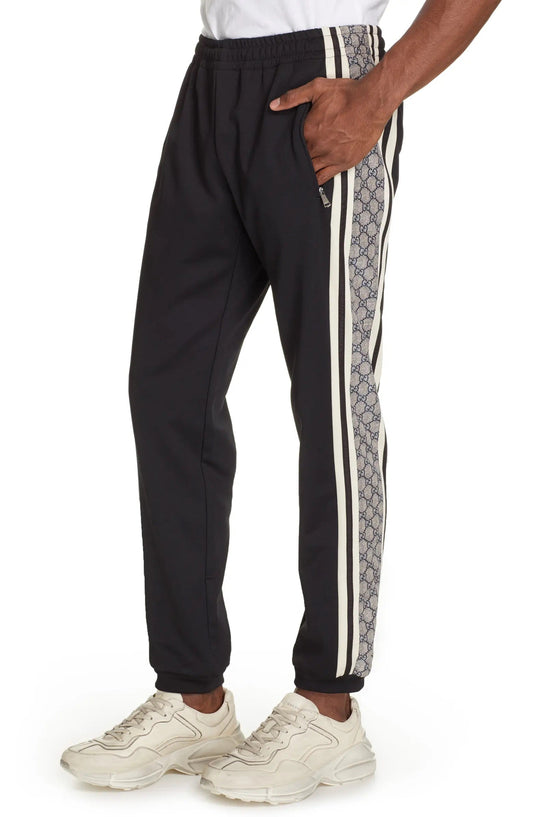 GUCCI TECHNICAL JERSEY OVERSIZED JOGGER PANTS