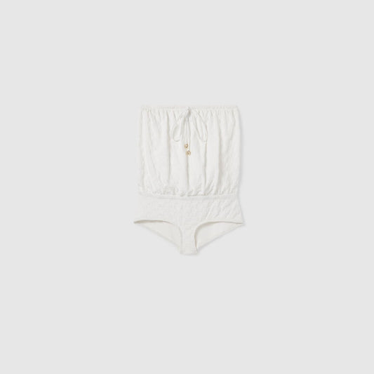 GUCCI GG TERRYCLOTH JERSEY SWIMSUIT