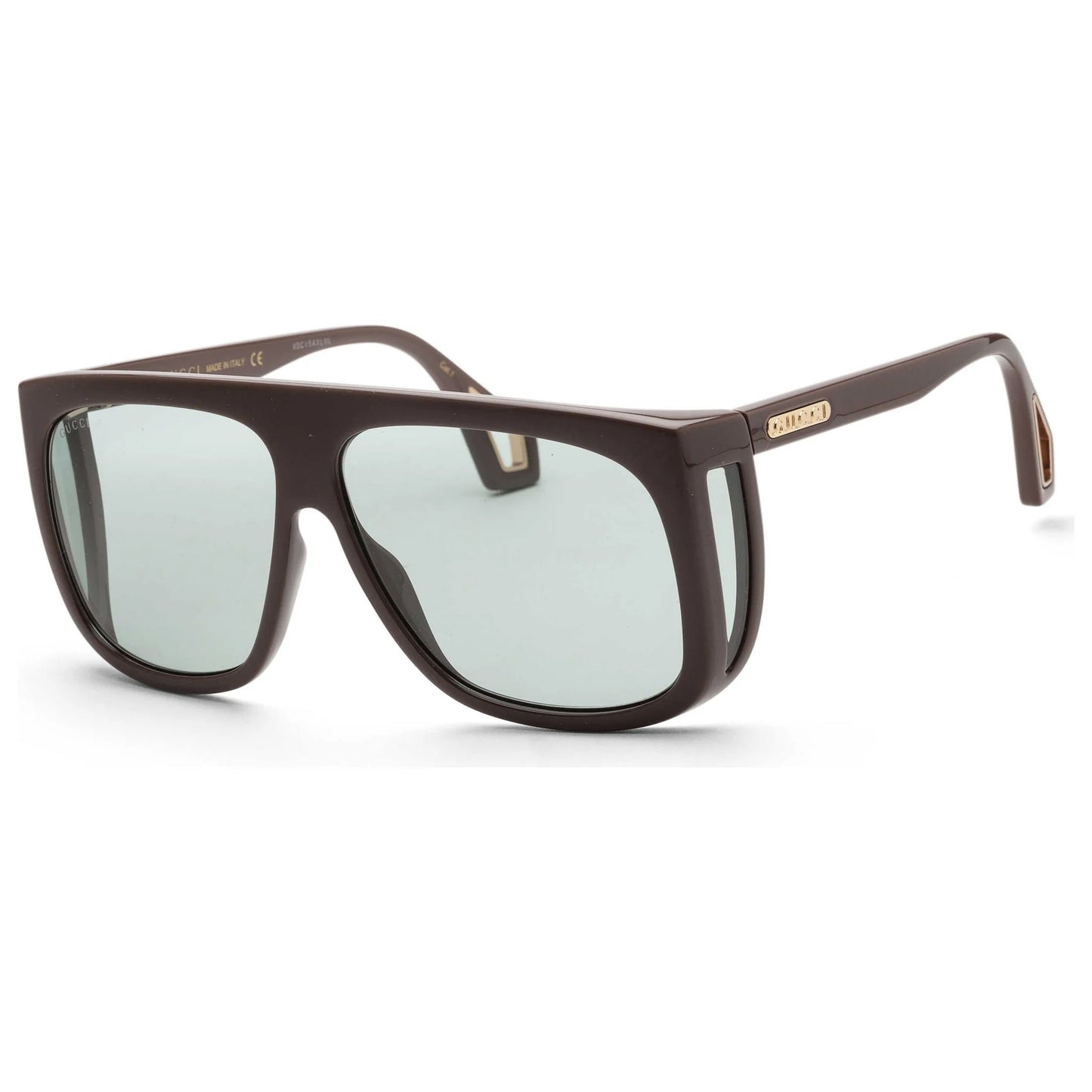 GUCCI UNISEX OVERSIZED 62MM AVIATOR SUNGLASSES