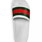 GUCCI WEB STRIPE SIGNATURE MEN'S SLIDES