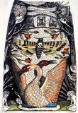 GUCCI X JAYDE FISH PENCIL SKIRT
