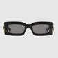 GUCCI RECTANGLE FRAME SUNGLASSES