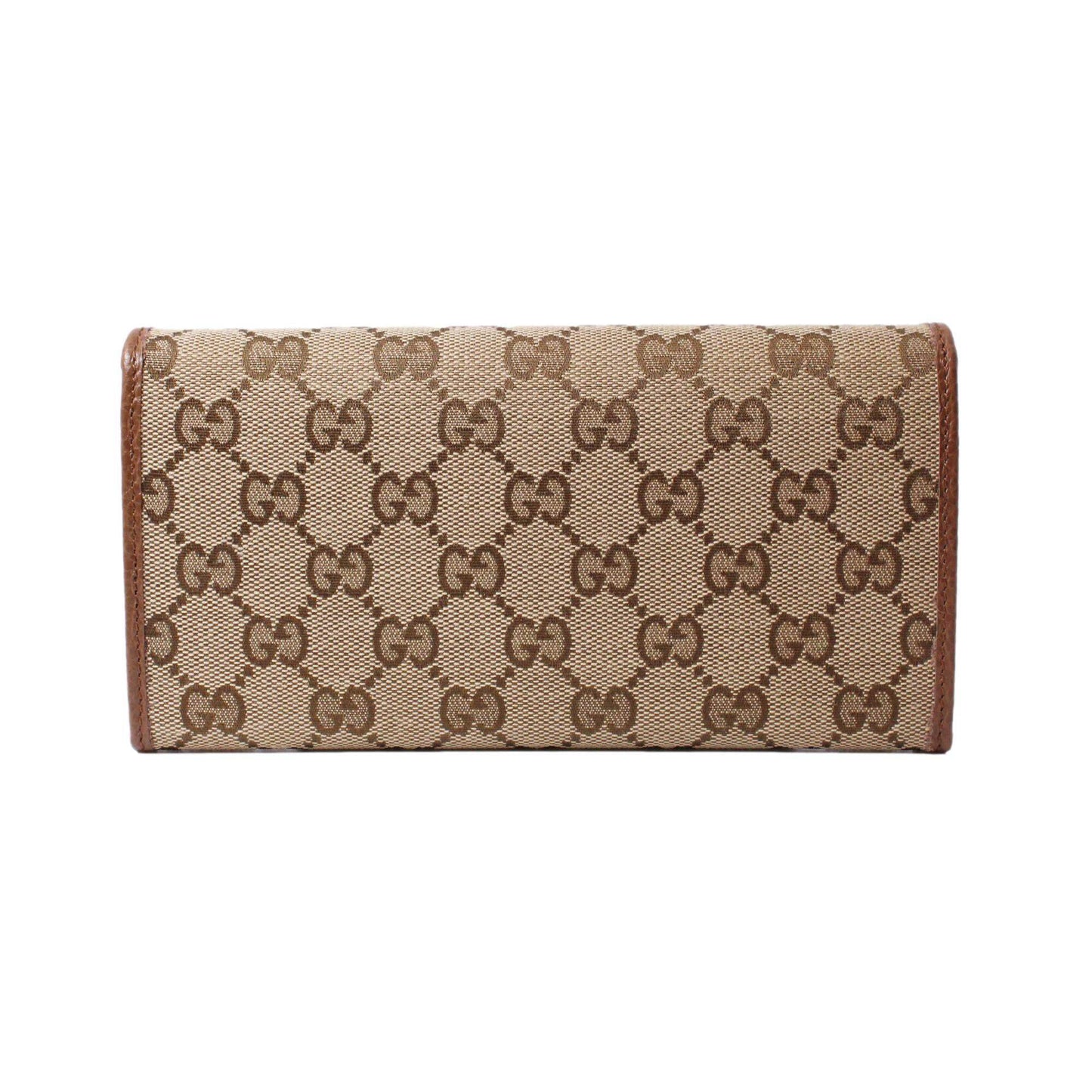 GUCCI GG MONOGRAM LONG WALLET