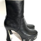 GUCCI GG LEATHER BOOTS