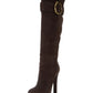 GUCCI JOSEPHINE PLATFORM KNEE-HIGH BOOTS