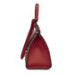 GUCCI RED PEBBLED LEATHER MARMONT TOP HANDLE BAG