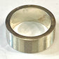 GUCCI STERLING SILVER GUCCI TRADEMARK WIDE BAND RING