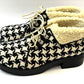 GUCCI WOOL HOUNDSTOOTH PRINT HIKING BOOTS