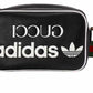GUCCI X ADIDAS SMALL CALFSKIN LEATHER SHOULDER BAG