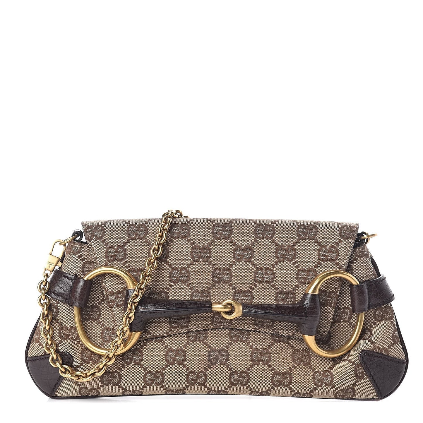 GCI X TOM FORD MONOGRAM HORSEBIT CLUTCH
