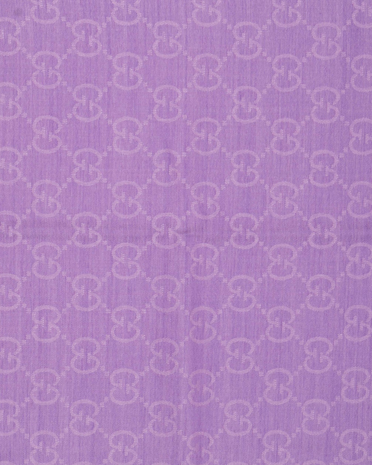 New Gucci GG wool silk scarf