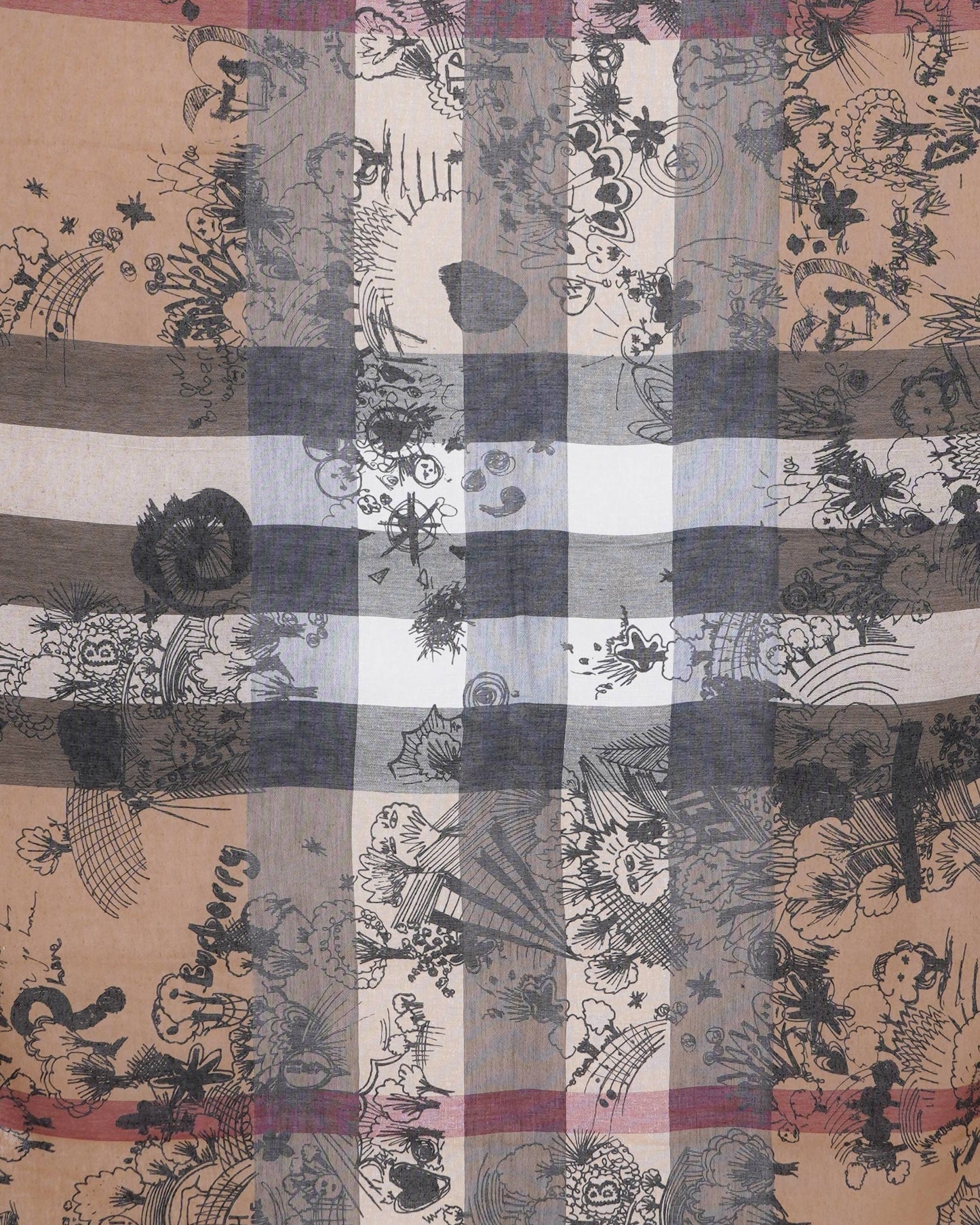 Burberry printed stole