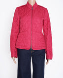 Burberry puffed red jacket