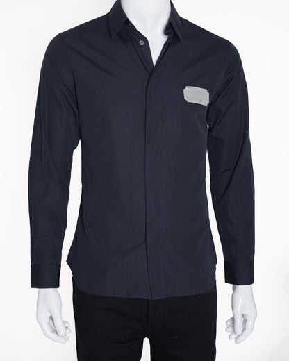 Christian Dior Shirt In Deep Blue