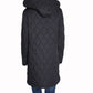 Burberry Women's Quilted Outer Jacket In Black with detachable cap