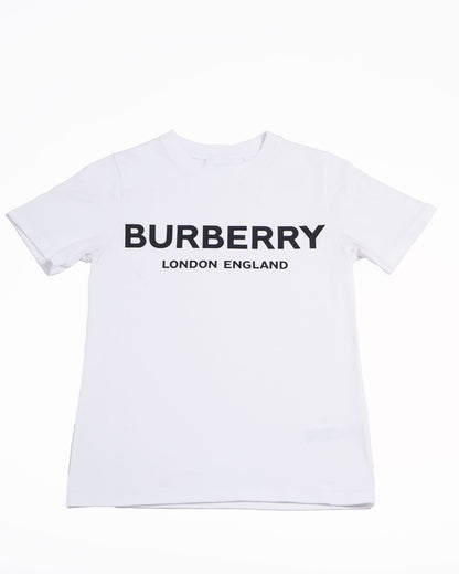 Burberry white t- shirt