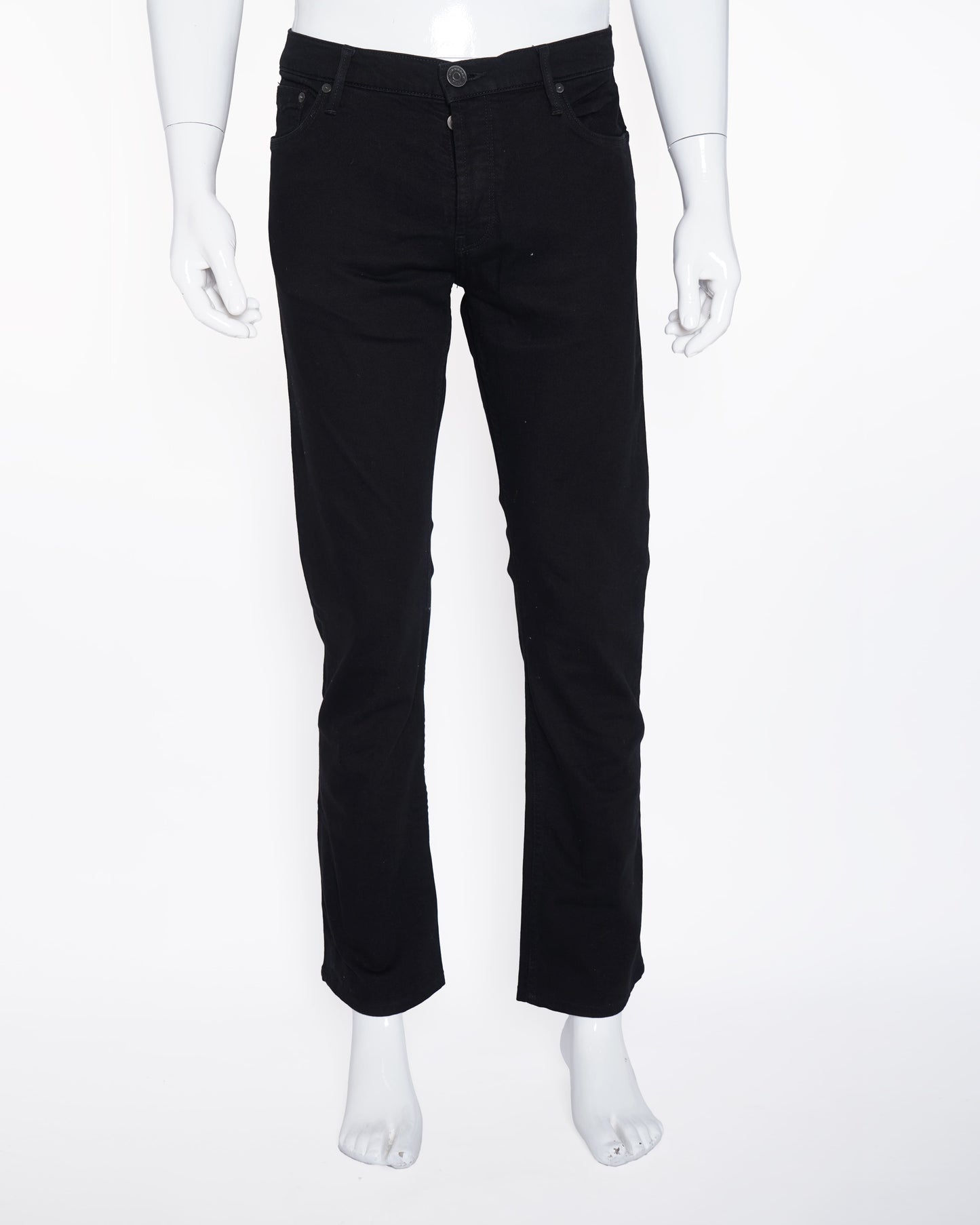 Burberry brit black straight fit jeans