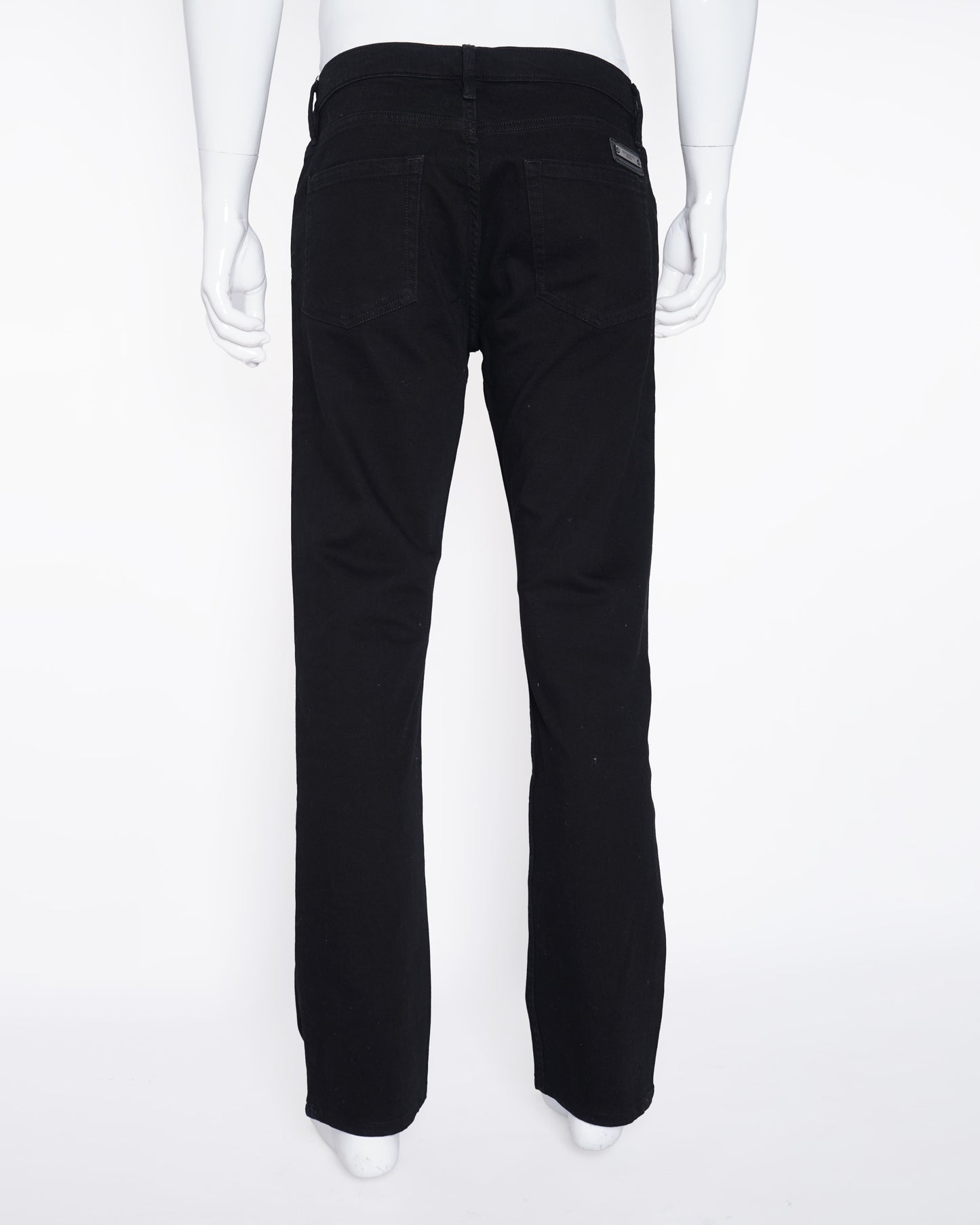 Burberry brit black straight fit jeans
