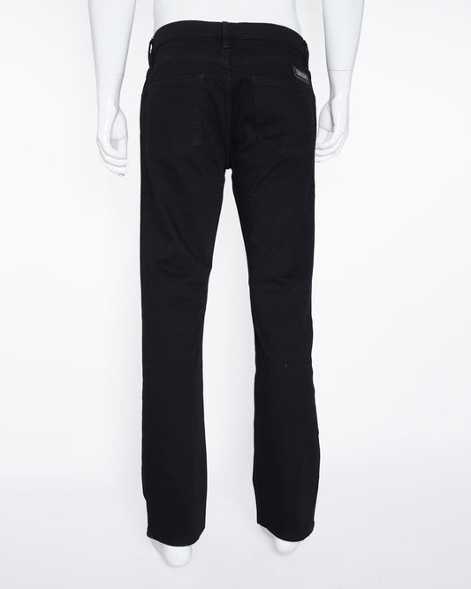 Burberry brit black straight fit jeans