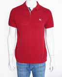Burberry Red Polo T-shirt
