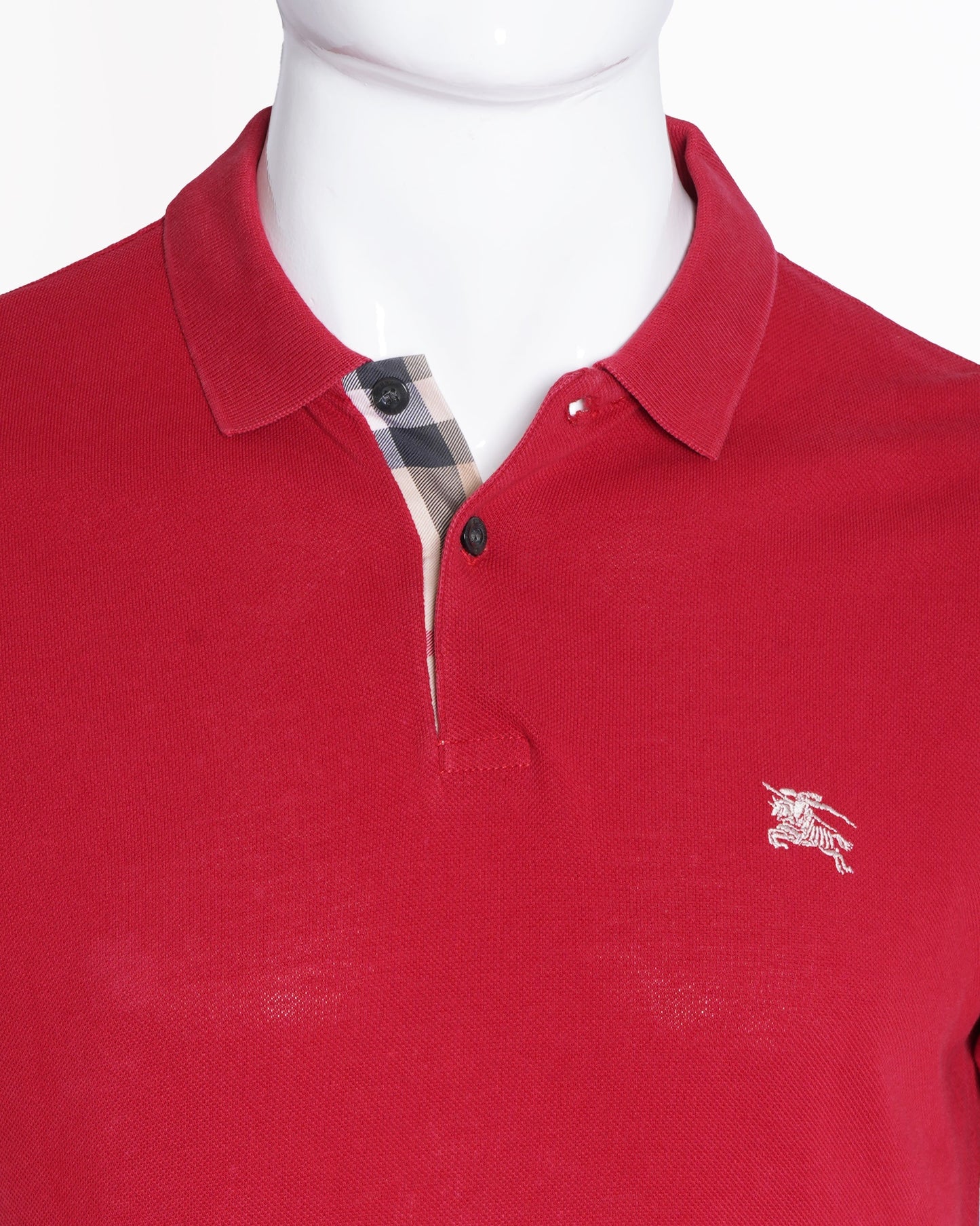 Burberry Red Polo T-shirt