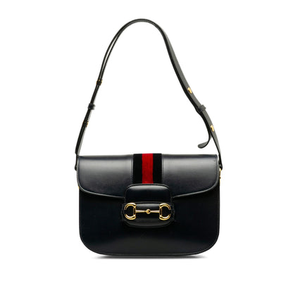 Gucci 1955 Horsebit Web Shoulder Bag (K3r9Rb)
