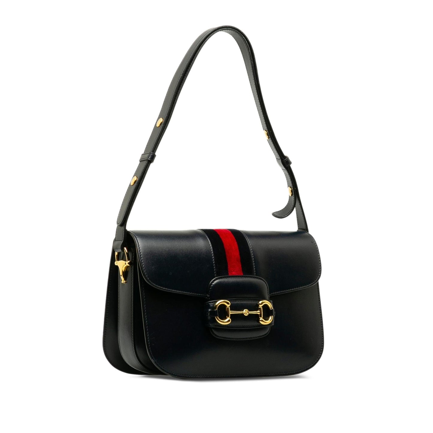 Gucci 1955 Horsebit Web Shoulder Bag (K3r9Rb)