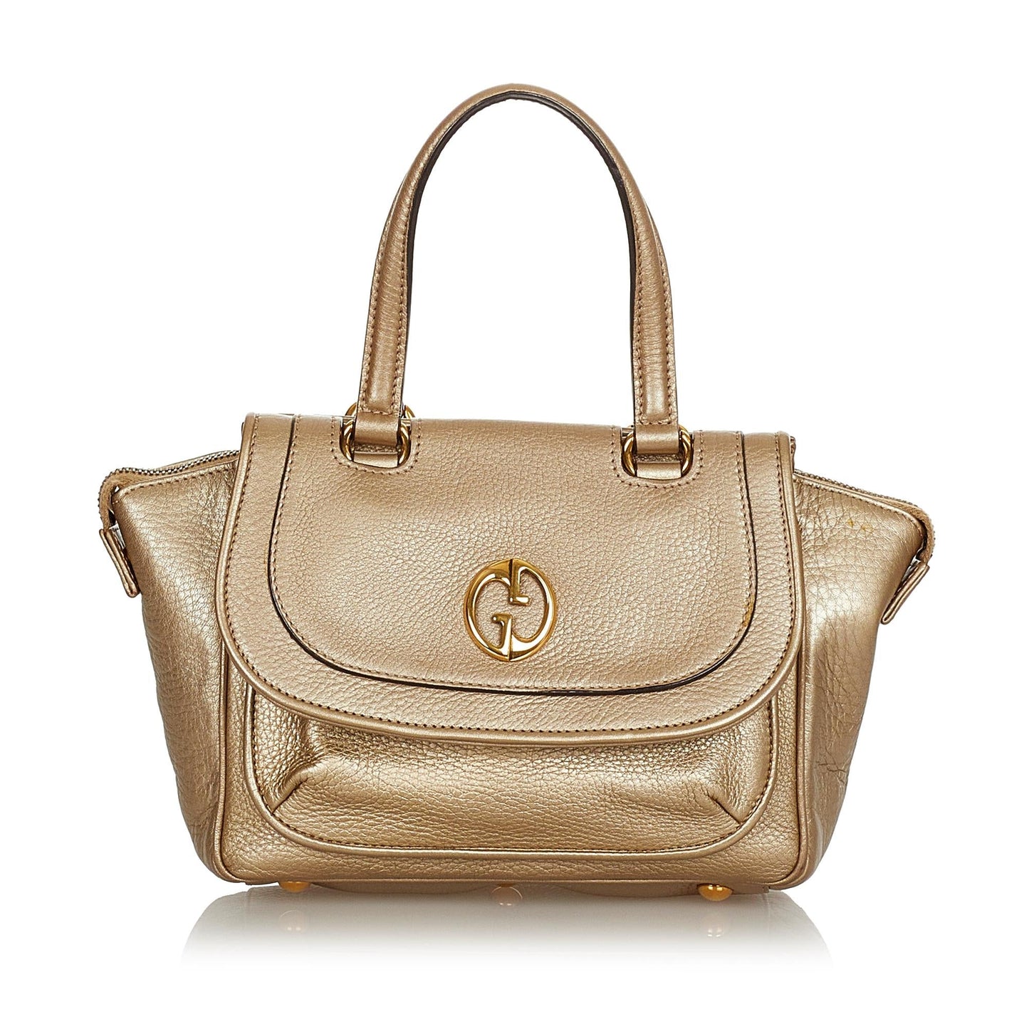 Gucci 1973 Leather Handbag (24397)