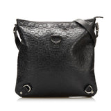 Gucci Abbey D-Ring Embossed  Horsebit Crossbody (35354)