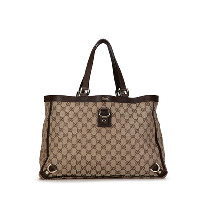 Gucci Abbey D Ring GG Canvas Tote (BplvmN)