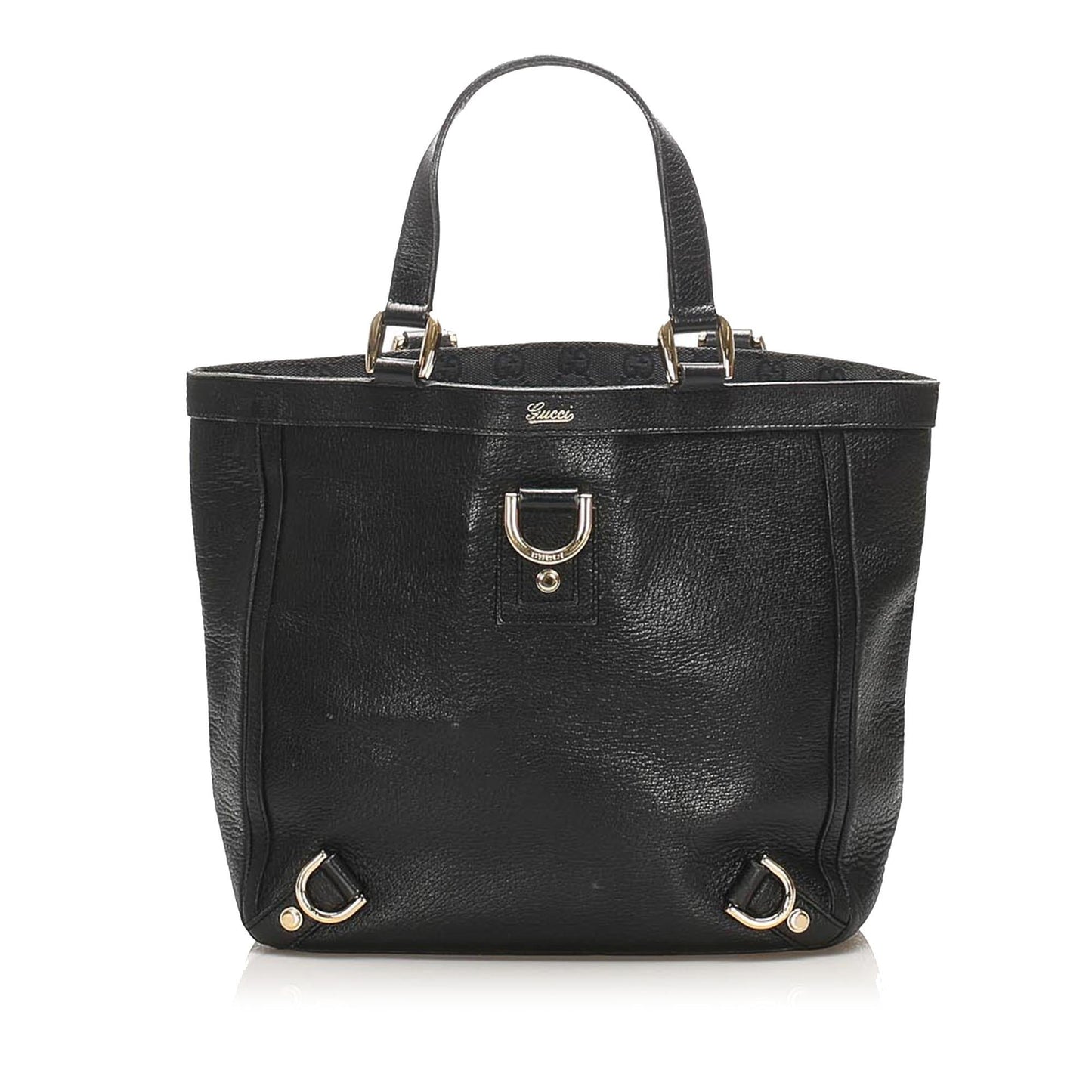 Gucci Abbey-D Ring Leather Handbag (22400)
