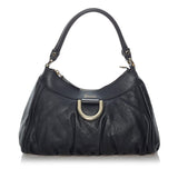 Gucci Abbey D-Ring Leather Shoulder Bag (SHG-30694)