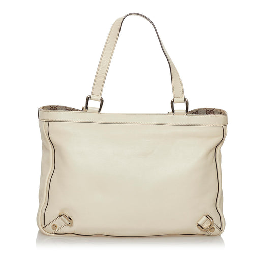 Gucci Abbey D-Ring Leather Tote Bag (33346)
